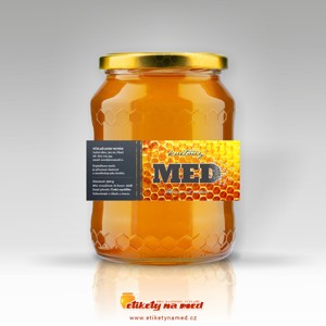 Etiketa na med - emn-60