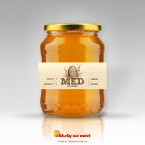 Etiketa na med - emnu - 7