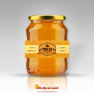 Etiketa na med - emnu - 8