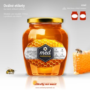 Etiketa na med - emol-15