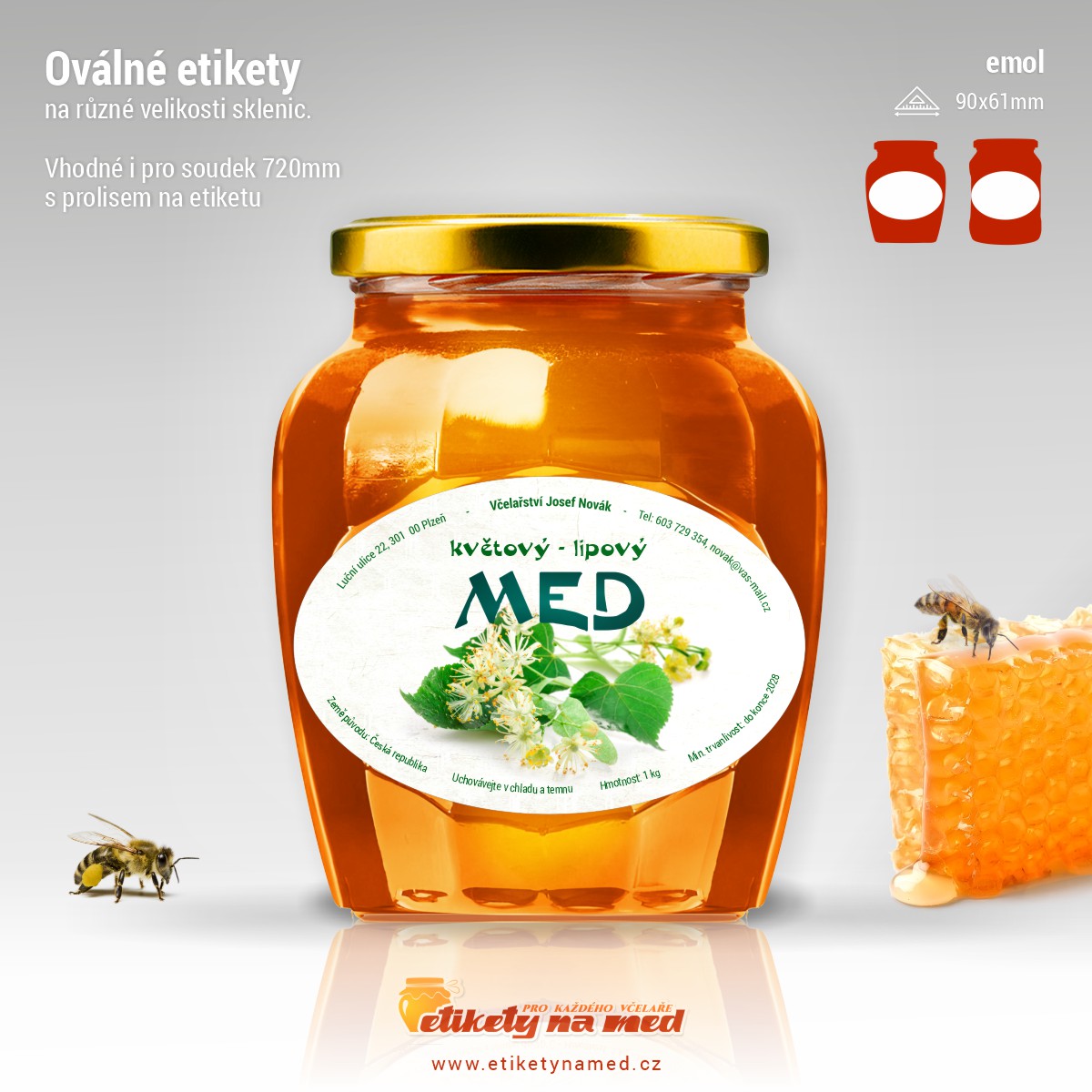 Etiketa na med - emol-2