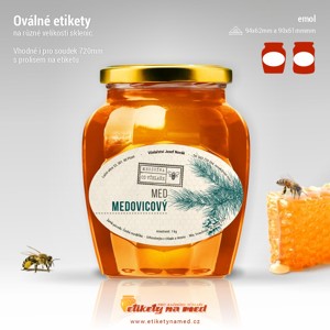 Etiketa na med - emol-21