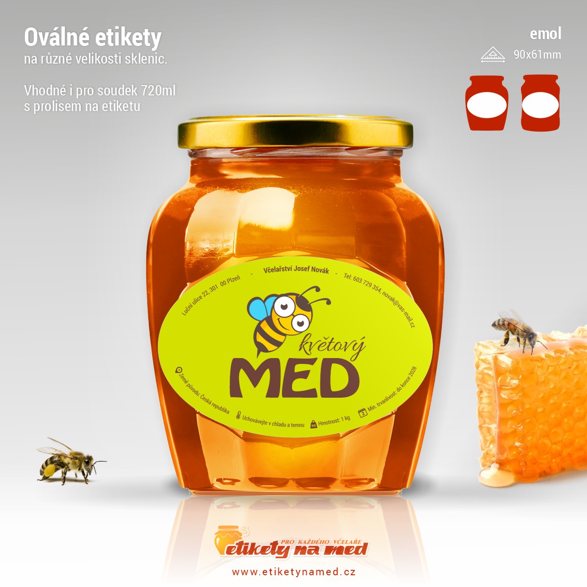 Etiketa na med - emol-33