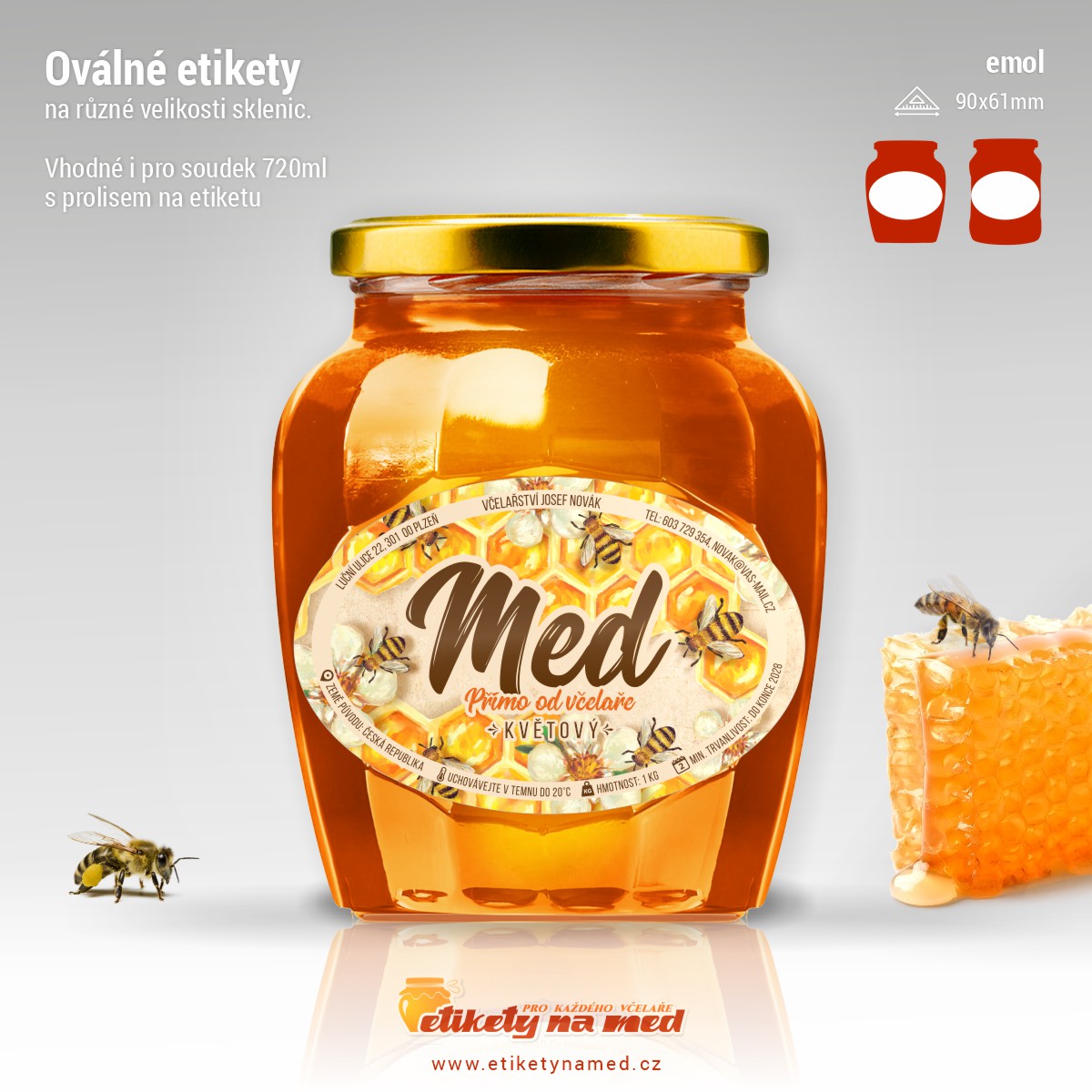 Etiketa na med - emol-46