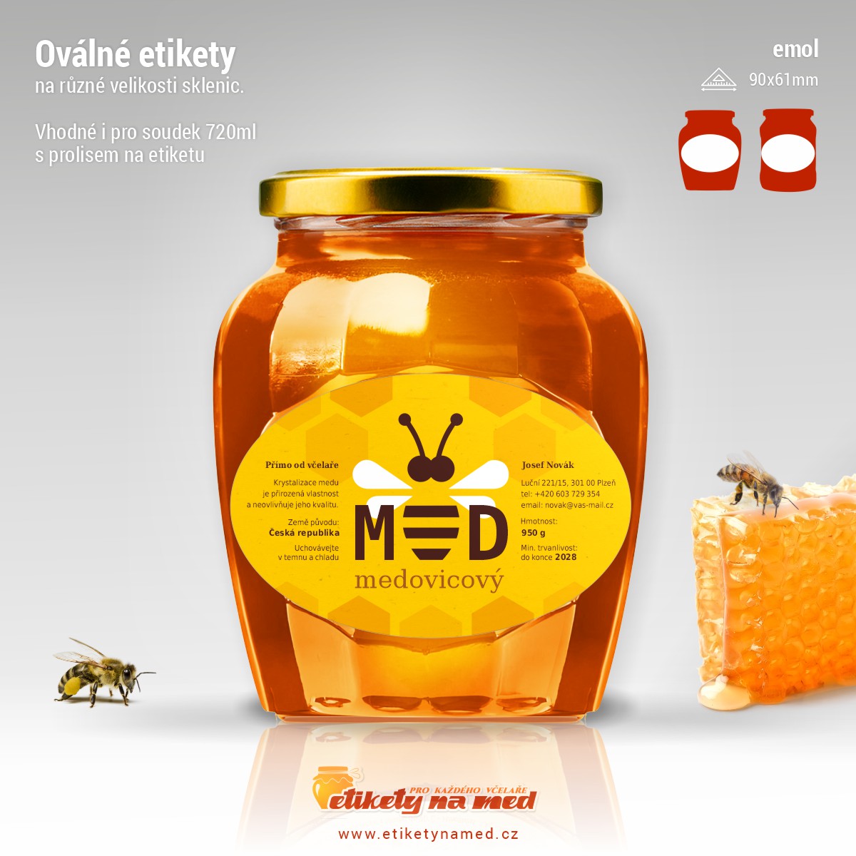 Etiketa na med - emol-47
