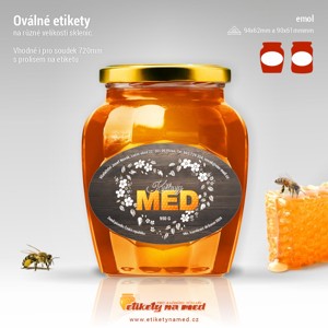 Etiketa na med - emol-57