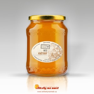 Etiketa na med oválná - emomz - 49