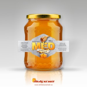 Etiketa na med - emvh-113
