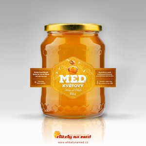 Etiketa na med - emvh-116