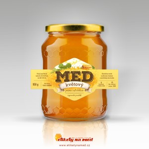 Etiketa na med - emvh-121