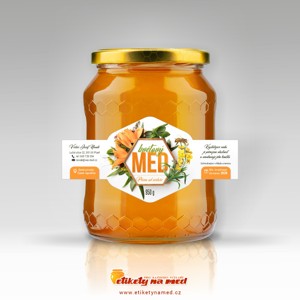 Etiketa na med - emvh-127