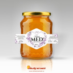 Etiketa na med - emvh-129