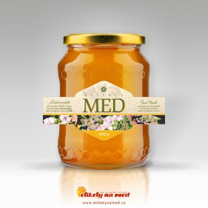 Etiketa na med - emvh-136