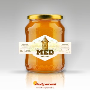 Etiketa na med - emvh-140