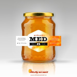 Etiketa na med - emvh-46