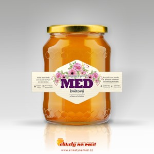 Etiketa na med - emvh-88