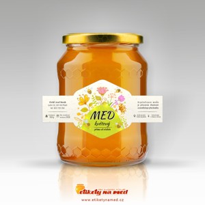 Etiketa na med - emvh-92