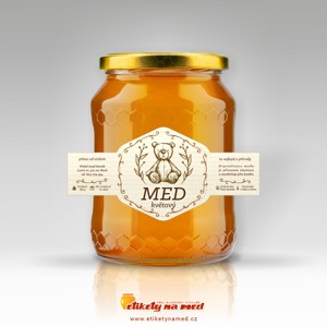 Etiketa na med - emvh-99