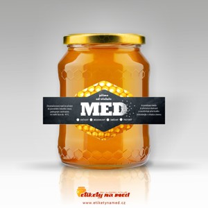 Etiketa na med - emvhu - 18