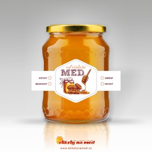 Etiketa na med - emvhu - 22