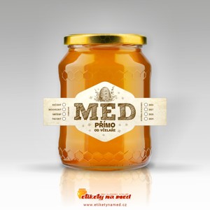 Etiketa na med - emvhu - 25
