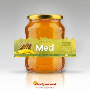 Etiketa na med - emvp - 115