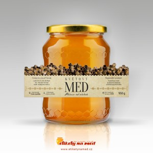 Etiketa na med - emvp - 130