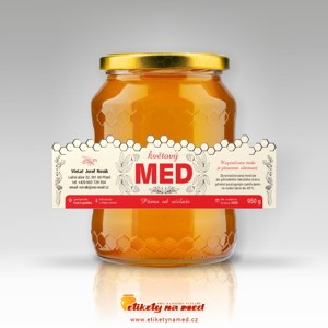 Etiketa na med - emvp - 132