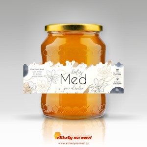 Etiketa na med - emvp - 134