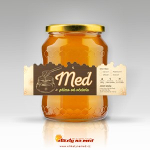 Etiketa na med - emvp - 70
