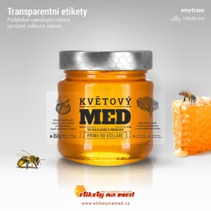 Transparentní etiketa - emvtrans-10