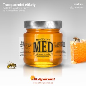 Transparentní etiketa - emvtrans-12