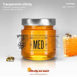 Transparentní etiketa - emvtrans-14