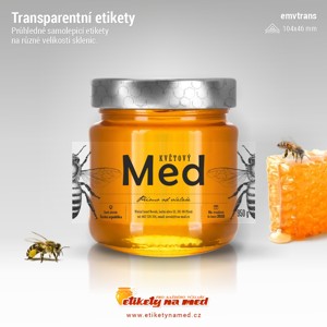 Transparentní etiketa - emvtrans-19