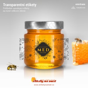 Transparentní etiketa - emvtrans-8