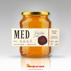 Etiketa na med - emvz - 100