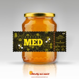 Etiketa na med - emvz - 110