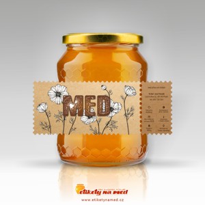 Etiketa na med - emvz - 18