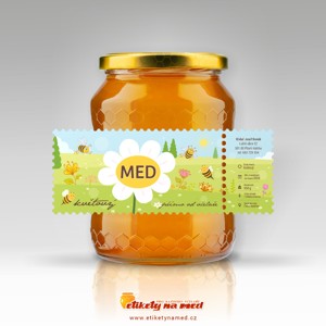 Etiketa na med - emvz - 28