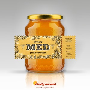 Etiketa na med - emvz - 29