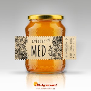 Etiketa na med - emvz - 34