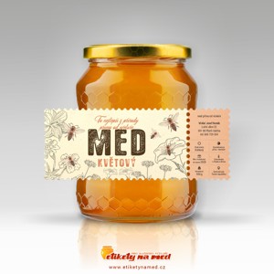 Etiketa na med - emvz - 39