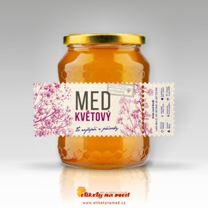 Etiketa na med - emvz - 40