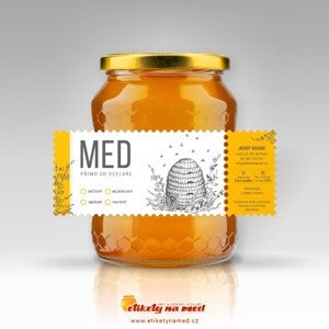 Etiketa na med - emvz - 46