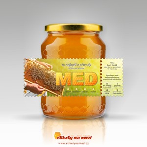 Etiketa na med - emvz - 50