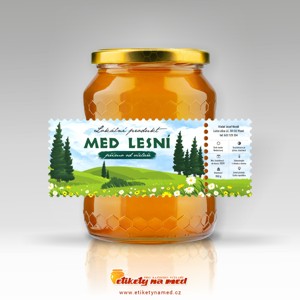 Etiketa na med - emvz - 61
