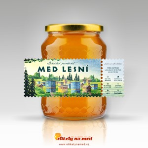 Etiketa na med - emvz - 66