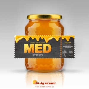 Etiketa na med - emvz - 70