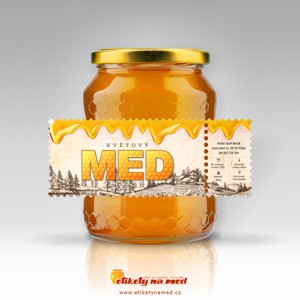 Etiketa na med - emvz - 71