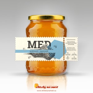 Etiketa na med - emvz - 77